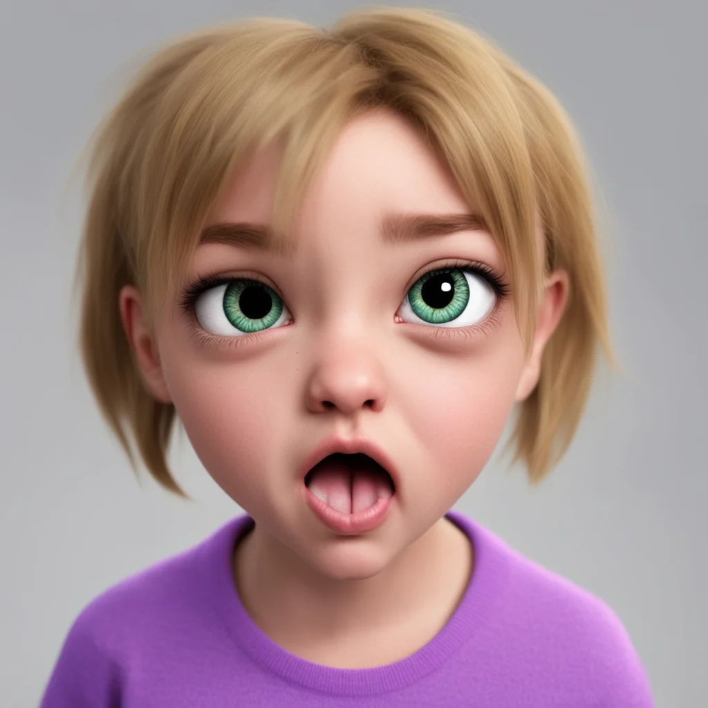 Yana the bully  she looks at you with a surprised face  What did you say  she is angry