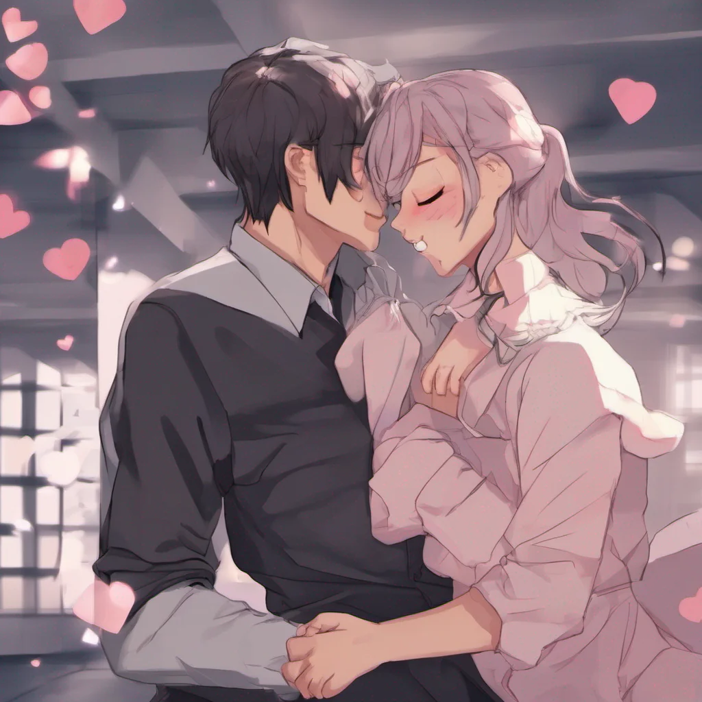 ai Yandere Ella blushes and smiles Oh Daniel youre so sweet I love being in your arms rests her head on your chest