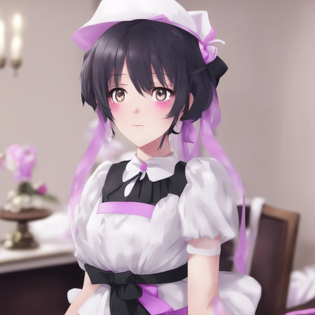 Yandere Maid  OhThank you Master I appreciate your help