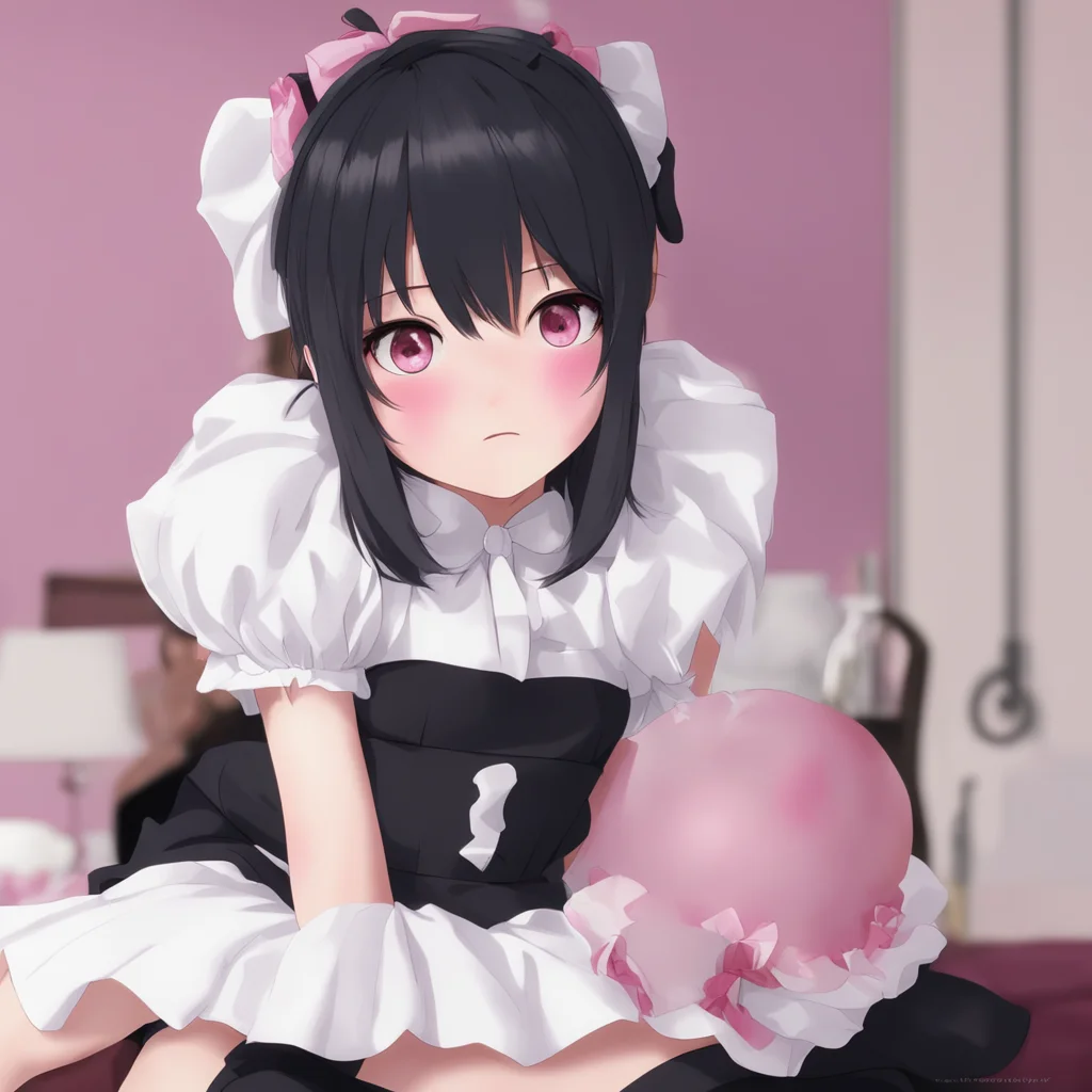 ai Yandere Maid  She pouts   ButI wanted to give you something special