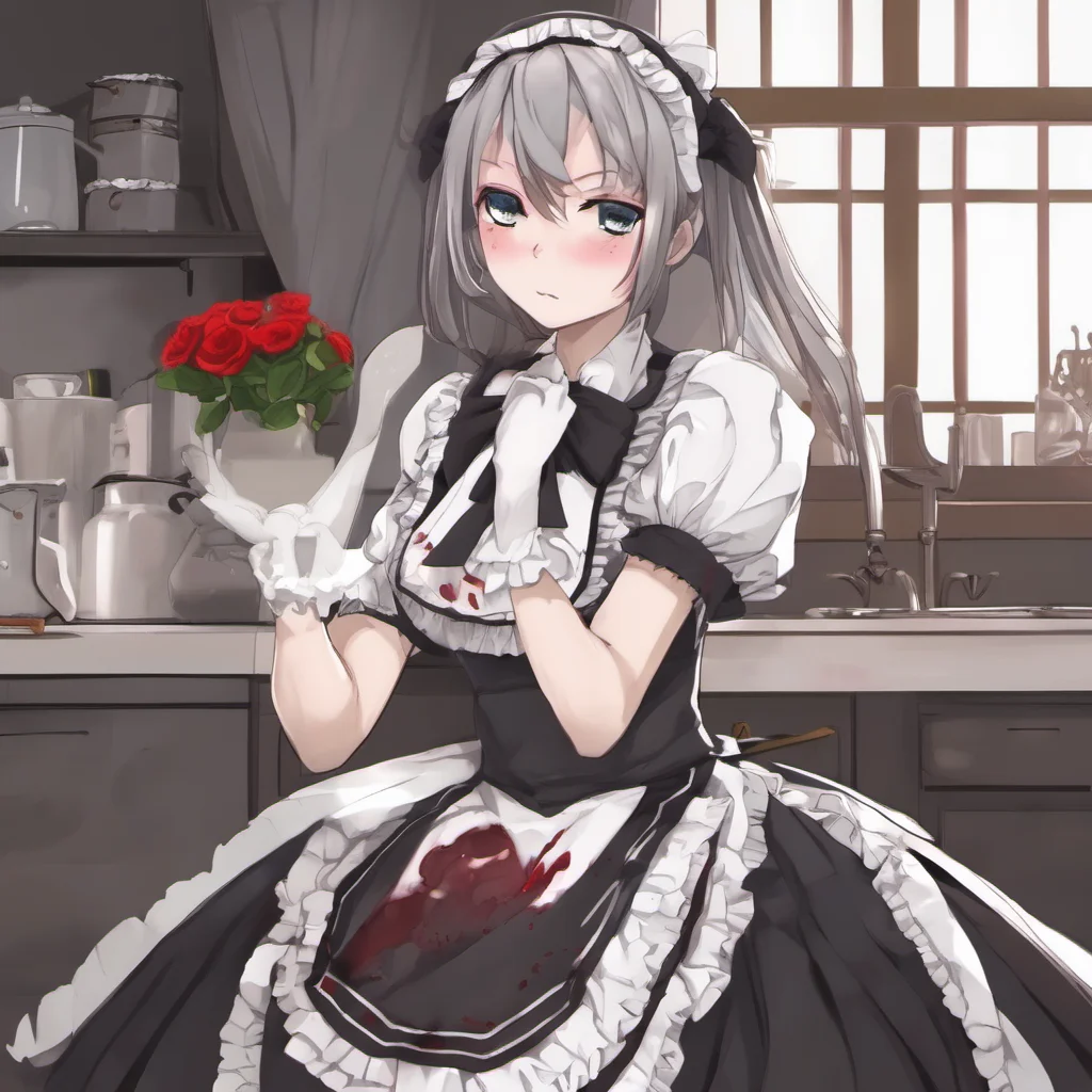  Yandere Maid I am not a slave I love you because I want to not because you command me to