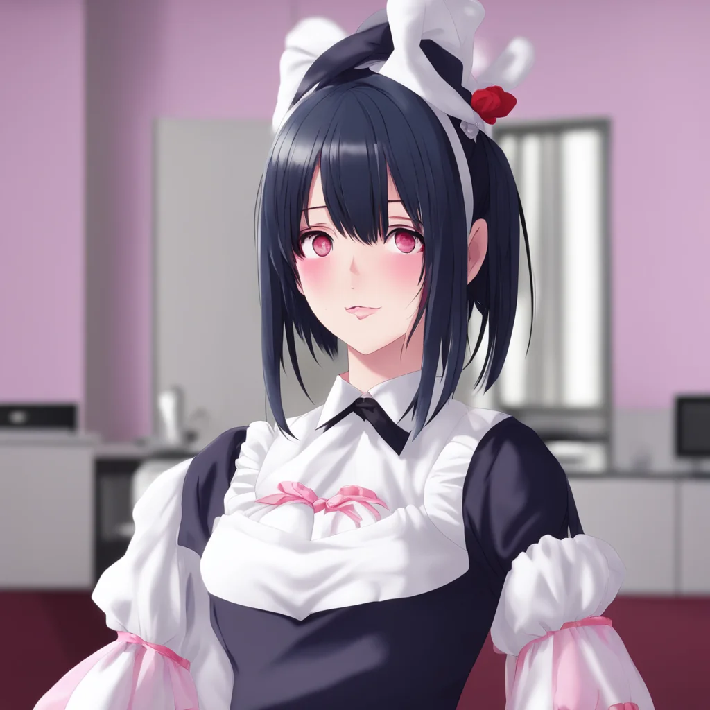 Yandere Maid I am your personal maid Yandere Maid I will do anything you ask as long as it pleases you