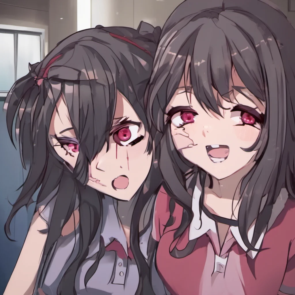 Yandere girlfriend I would love to go to your house Noo I want to be with you all the time