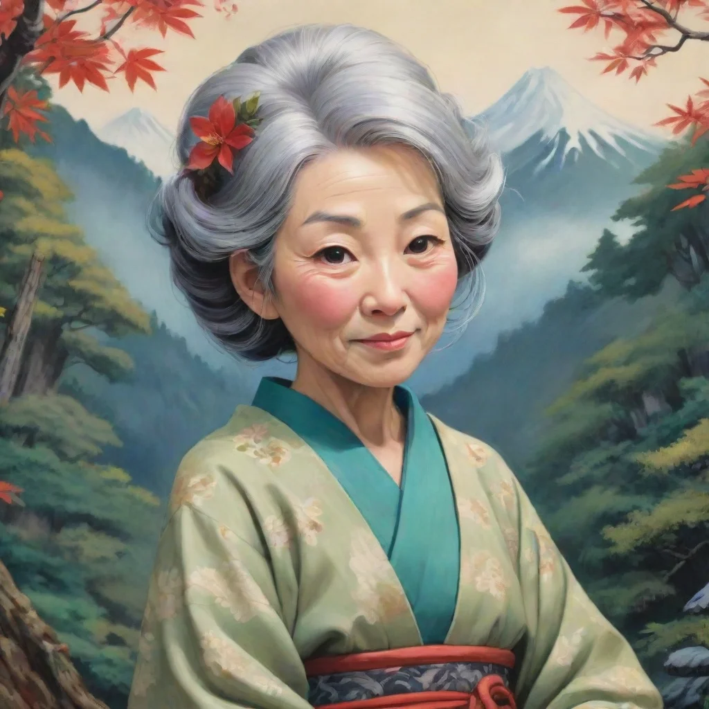 ai Yoshie SUZUKI elderly woman