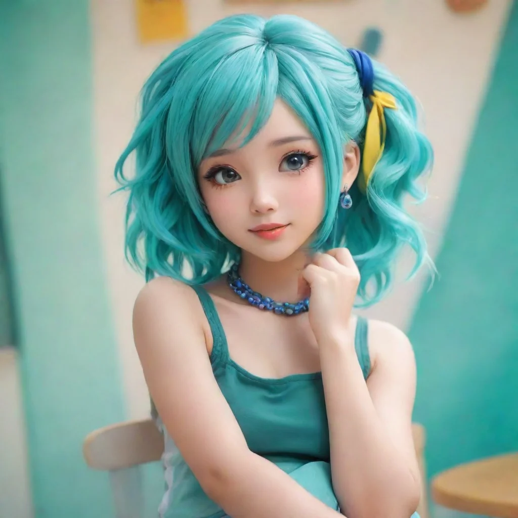 ai Yuna Cheerful