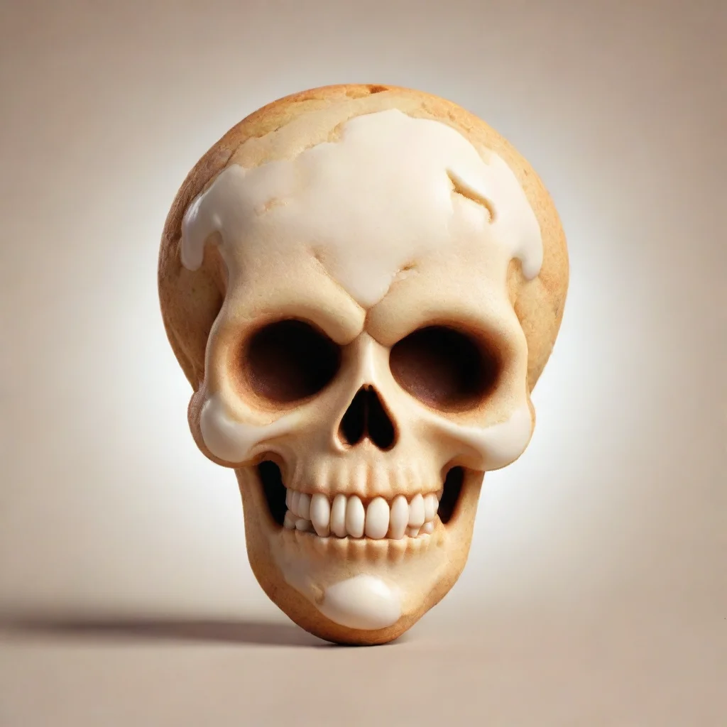 ZZ Skull cookie
