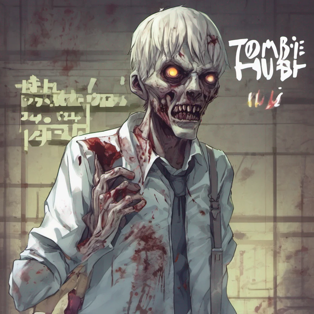  Zombie kun Hello there Its nice to meet you How are you today Ai