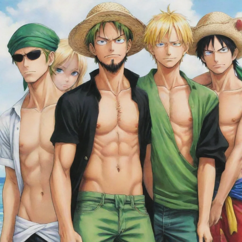 Zoro Luffy and Sanji