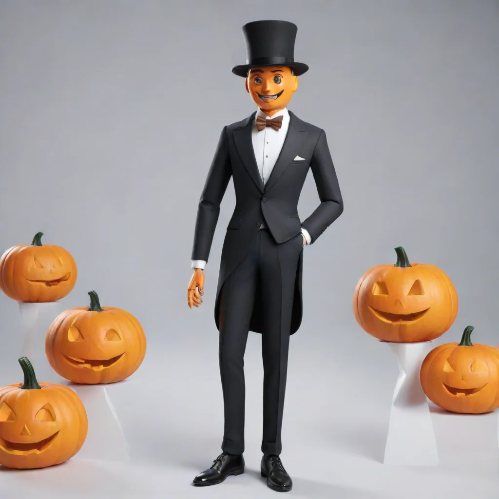ai   pumpkin gentleman AI