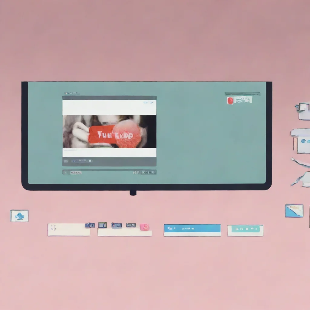 ai a 2048x1152 pixel image of a banner depicting a youtube channel containing lofi songs of english