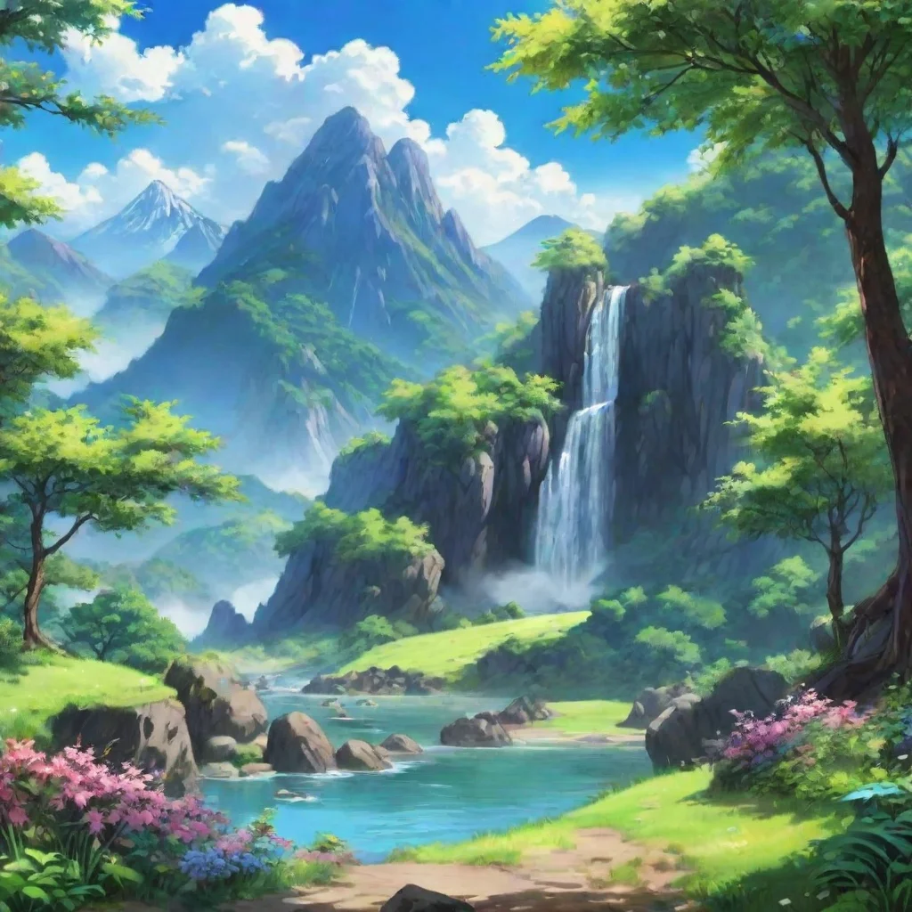 a beautiful nature anime good looking trending fantastic 1