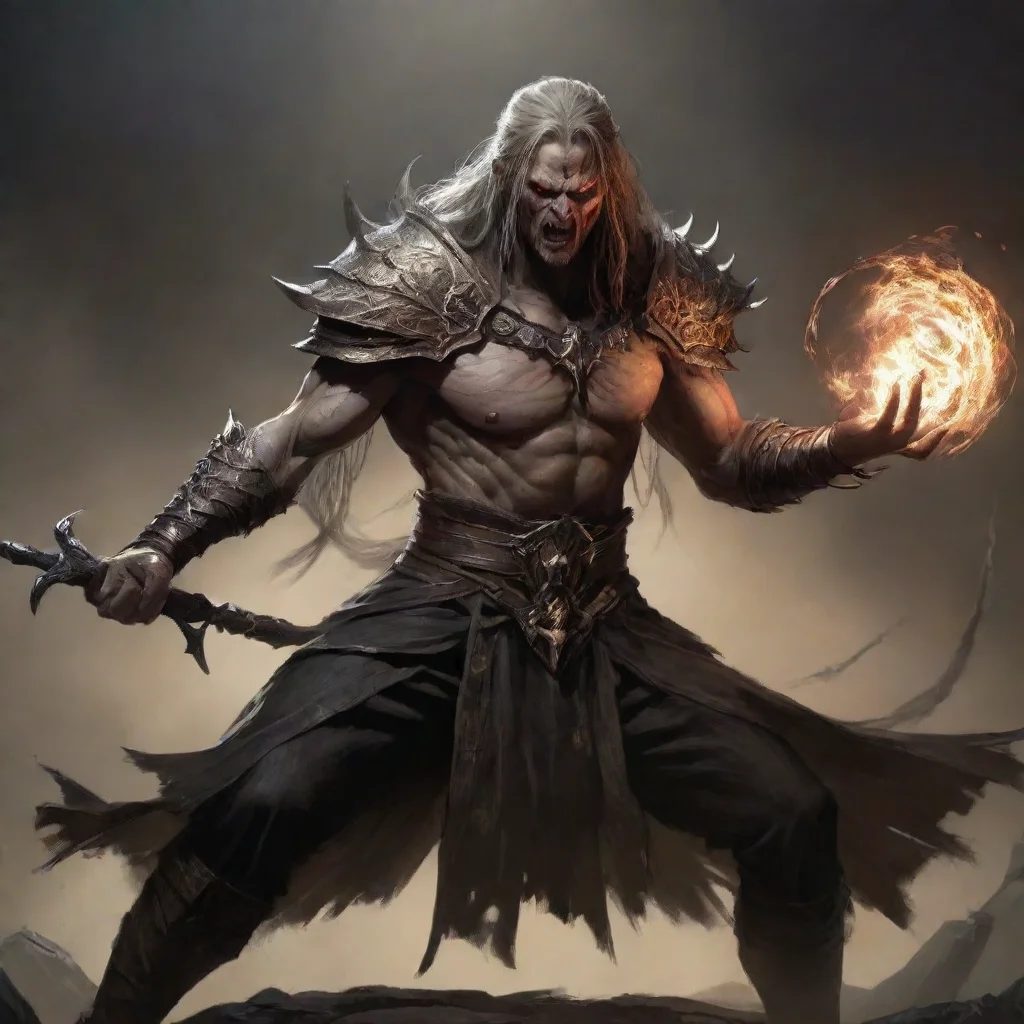 ai a concept art piece of an elden ring boss character in a menacing fighting pose by christian angel trending on artstatio