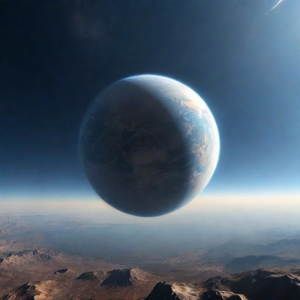 a day sky with a big planet good looking trending fantastic 1 tall