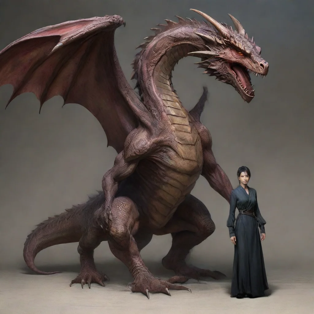ai a dragon and human hybrid