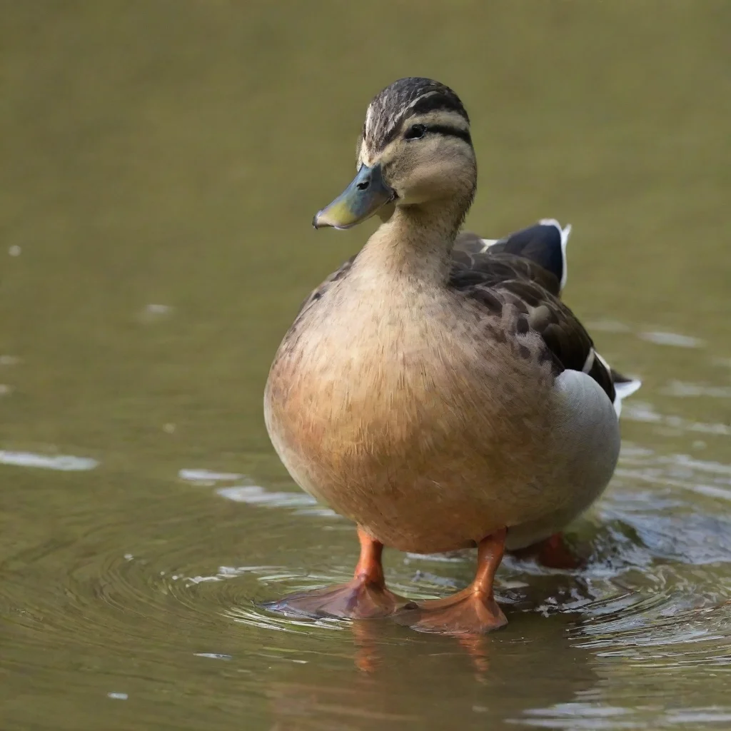 ai a duck that quacks wide