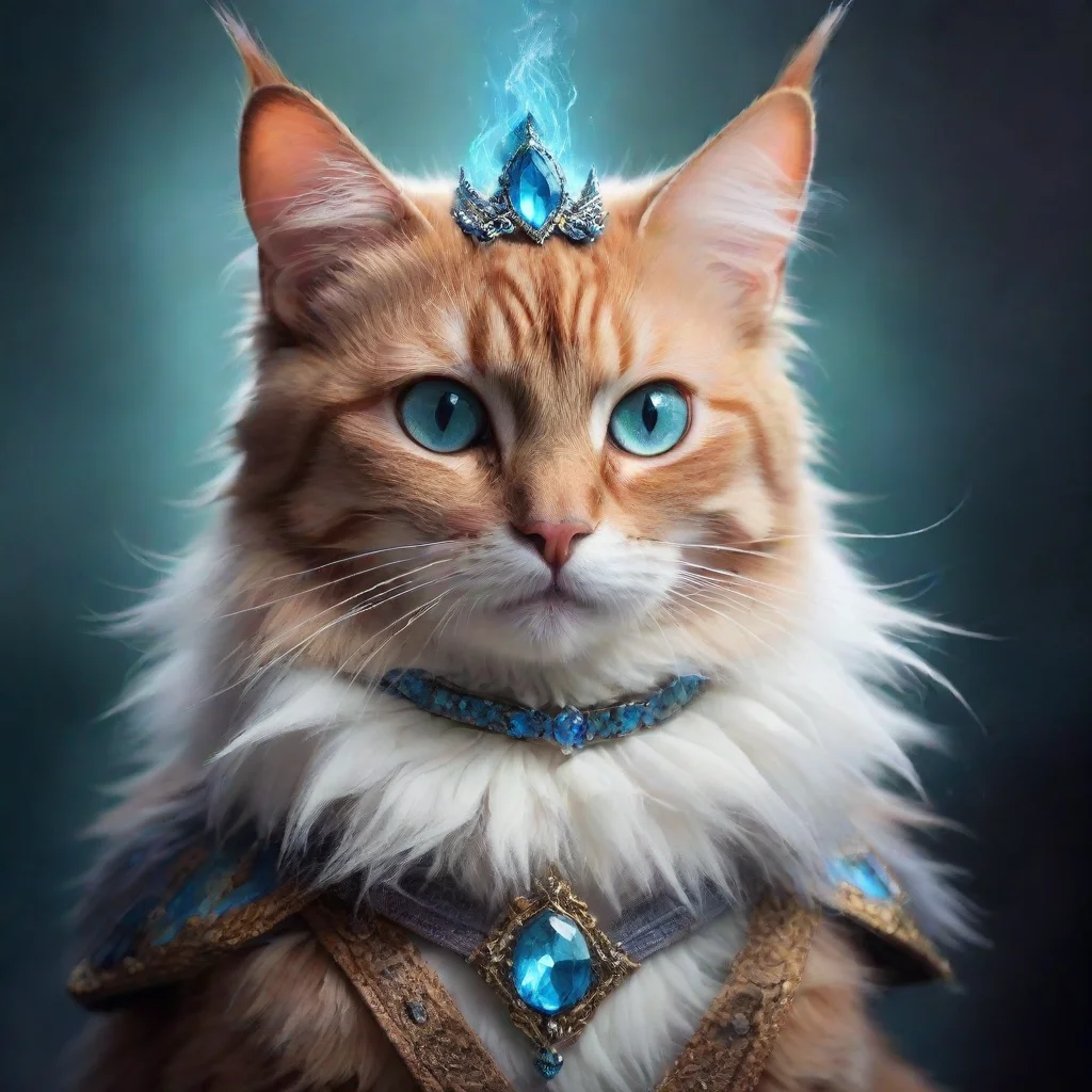 a fantasy cat amazing awesome portrait 2