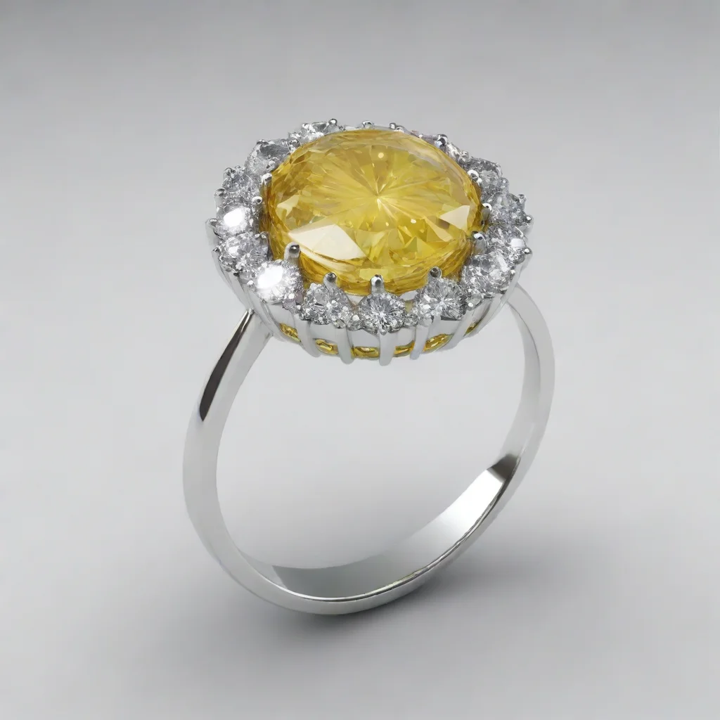 ai a finger ring lemon with dimondjpg