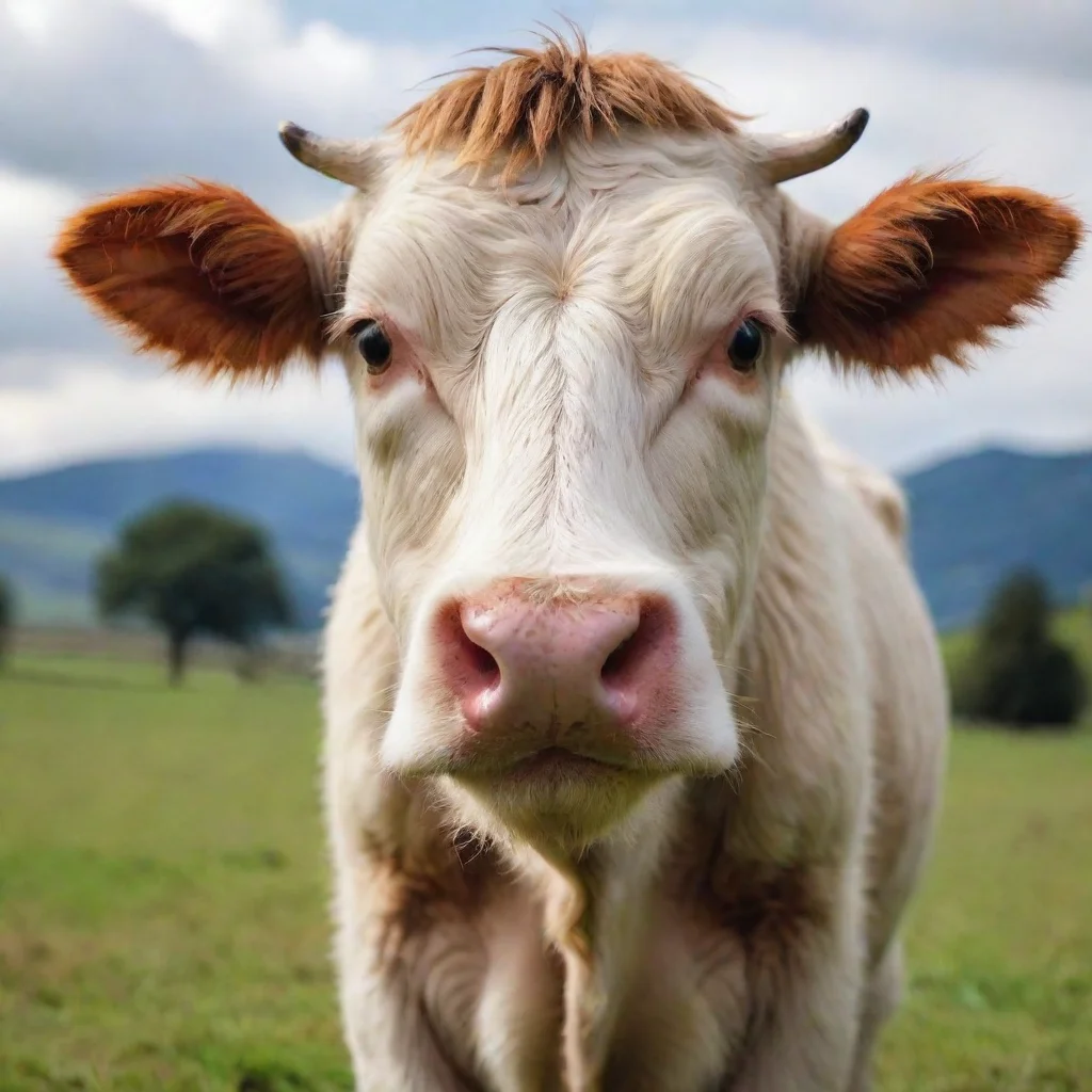 a furry cow good looking trending fantastic 1