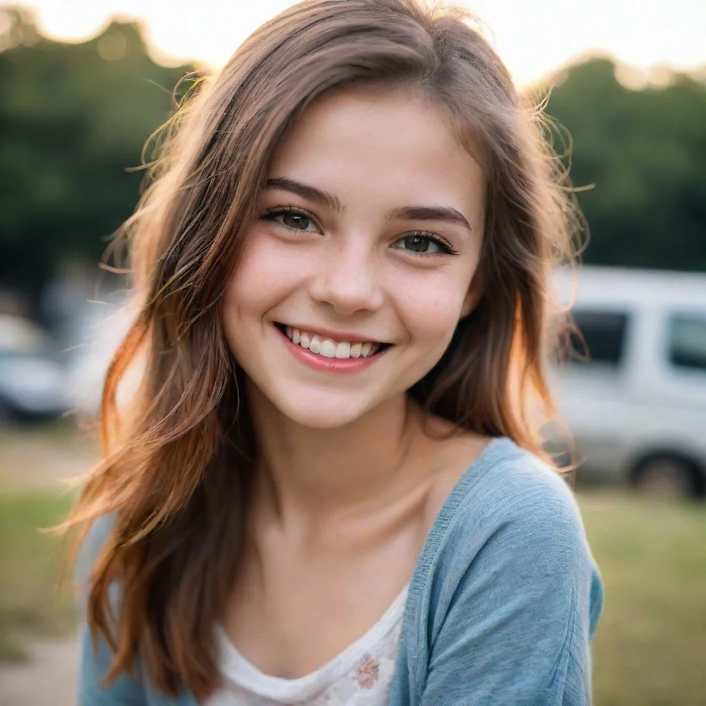  a girl smiling amazing awesome portrait 2