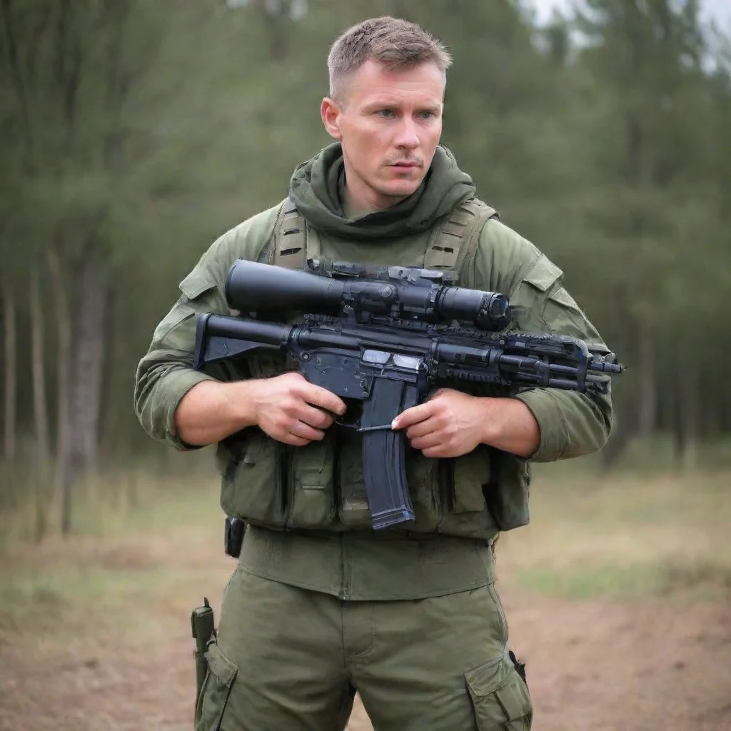 a guy with a KS-23M