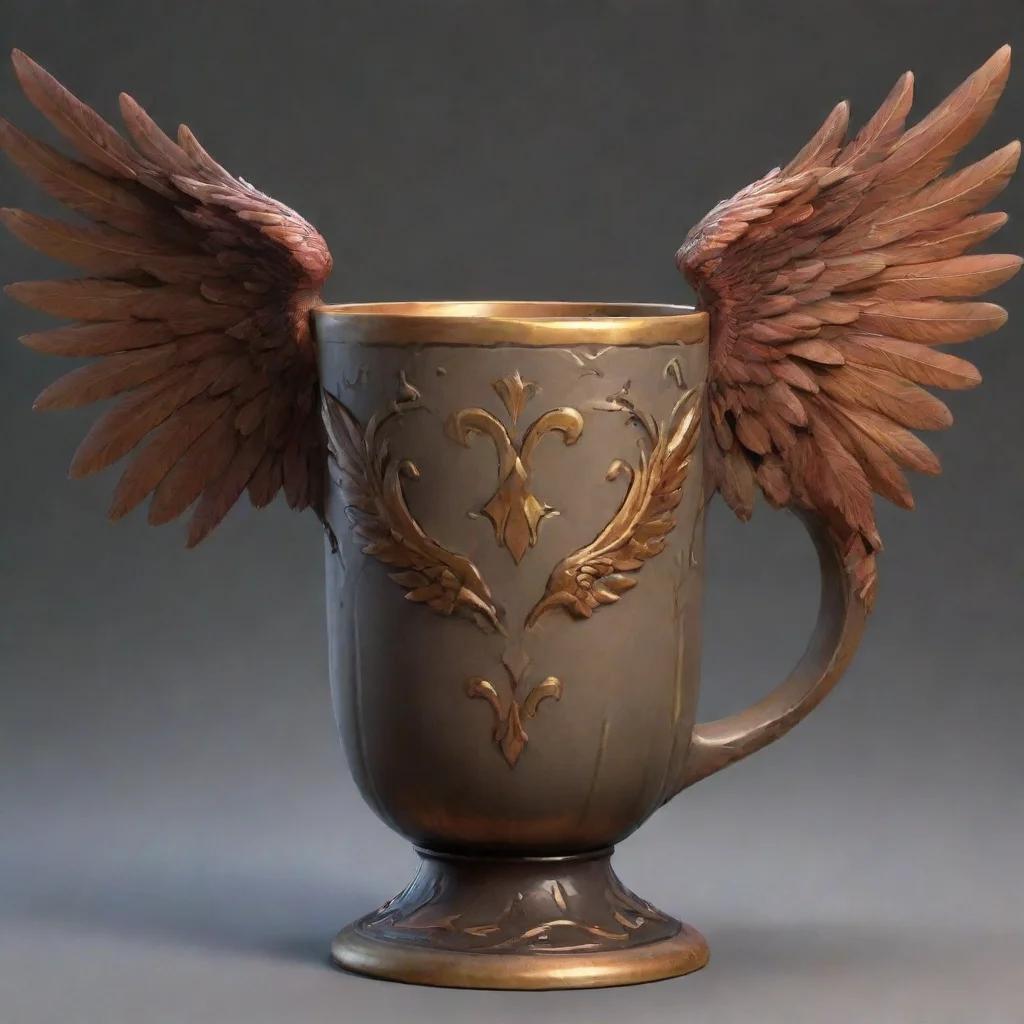 ai a large cup with wings confident engaging wow artstation art 3