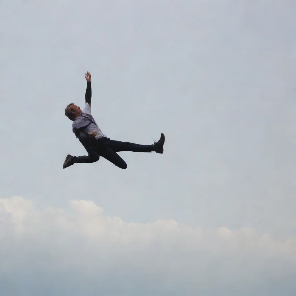 a man on air