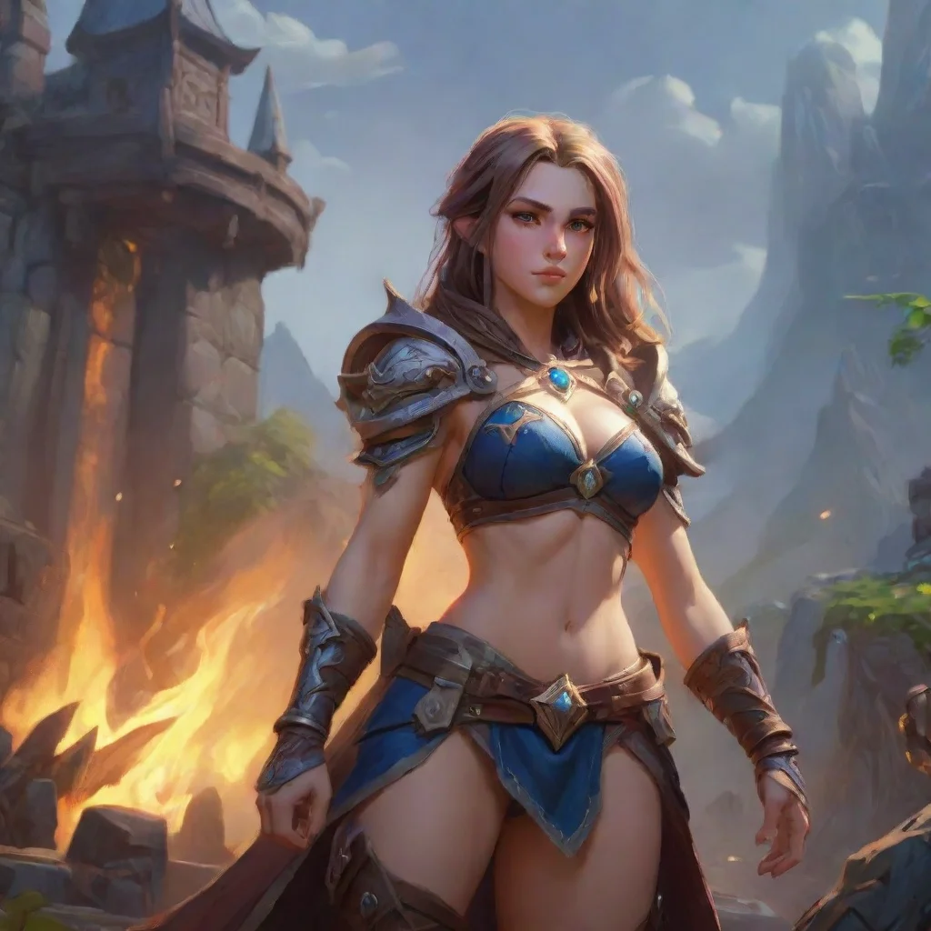  a perfect world confident engaging wow artstation art 3