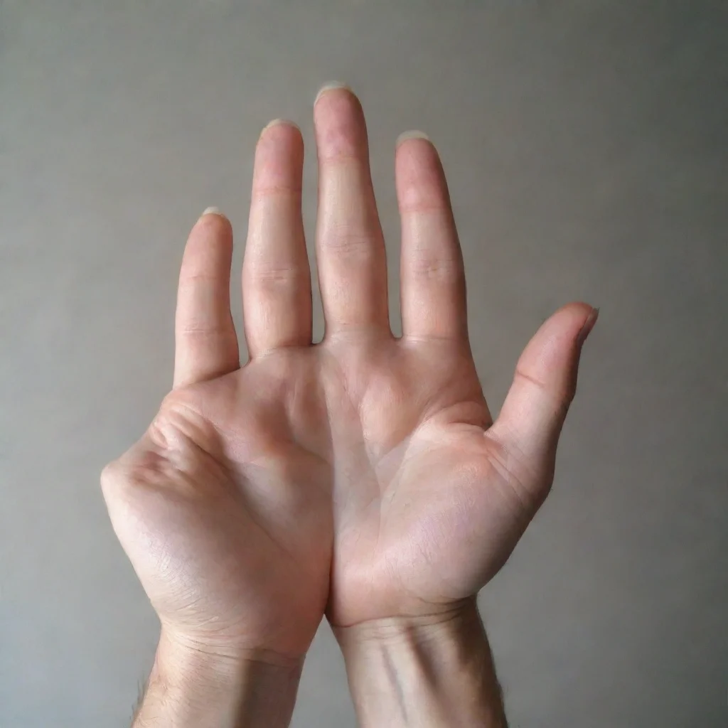 ai a perfectly normal human hand good looking trending fantastic 1