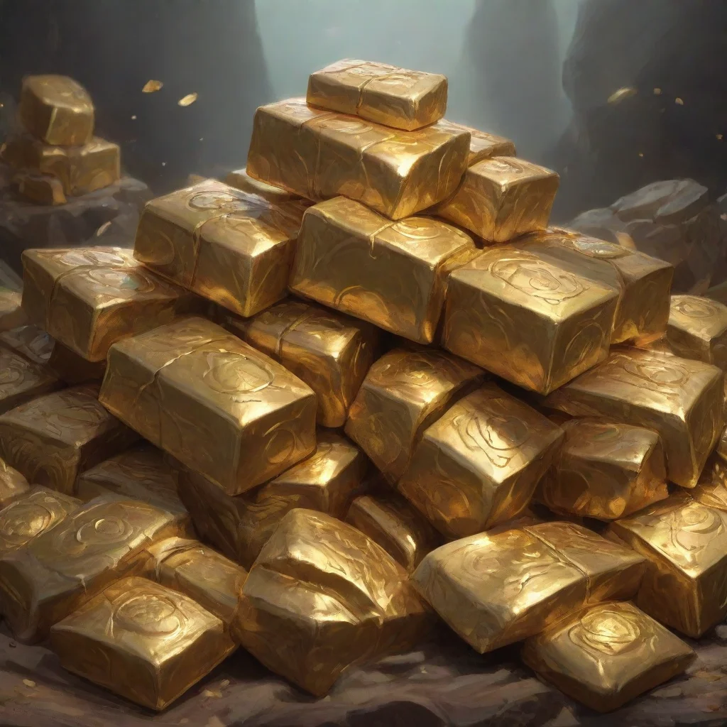 ai a pile of fantasy goldconfident engaging wow artstation art 3