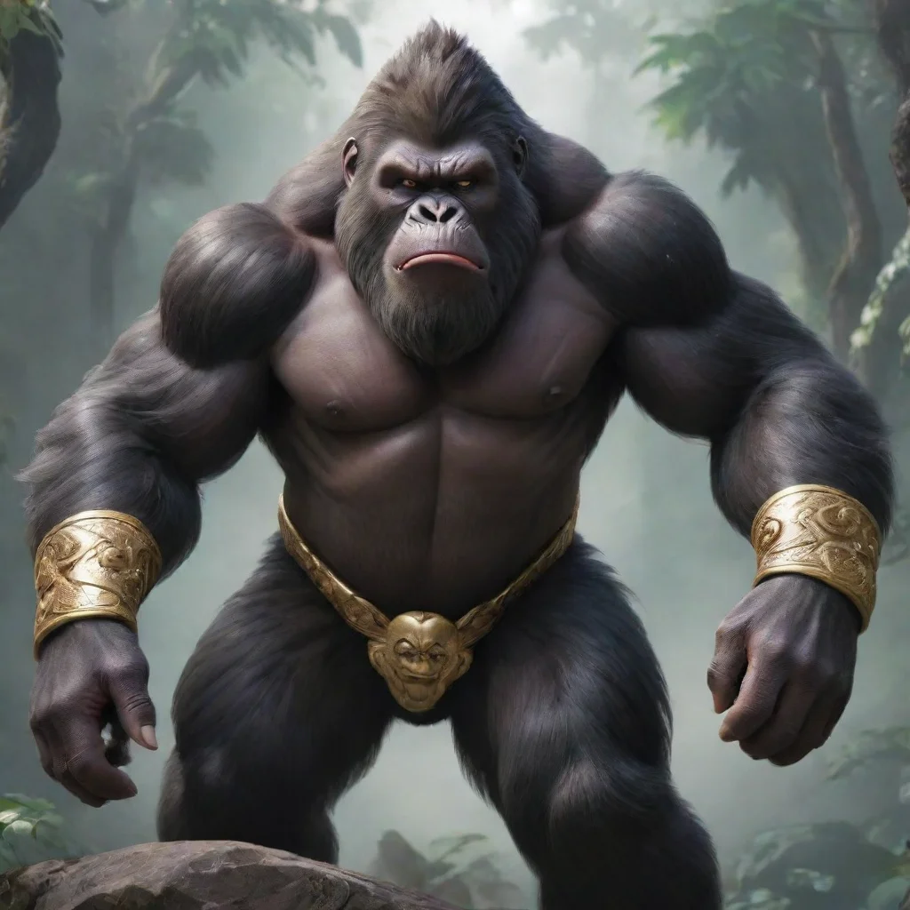 a powerful king ape king