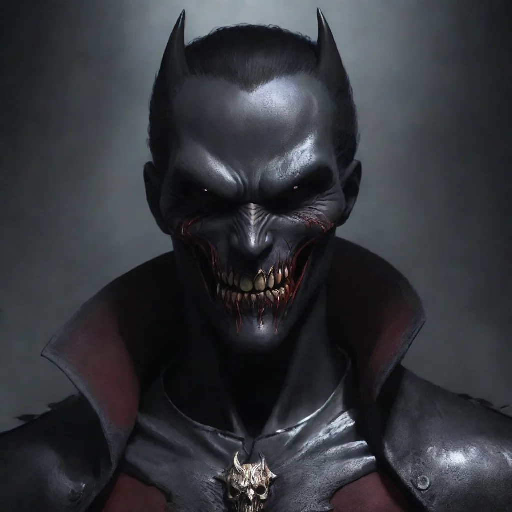 a sss rank vampire with a cool mask 