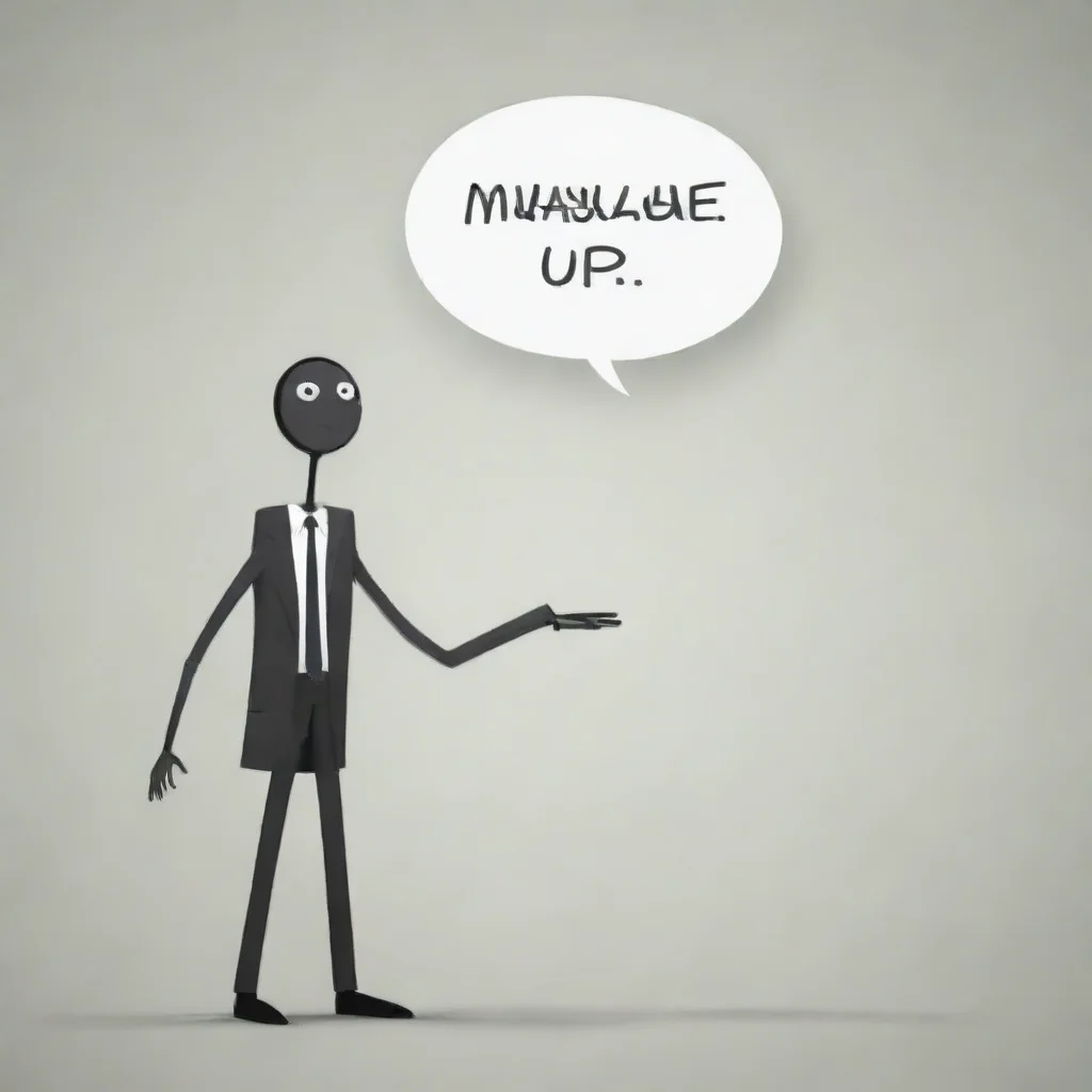 a stickman businessman saying maybe i should just give up
