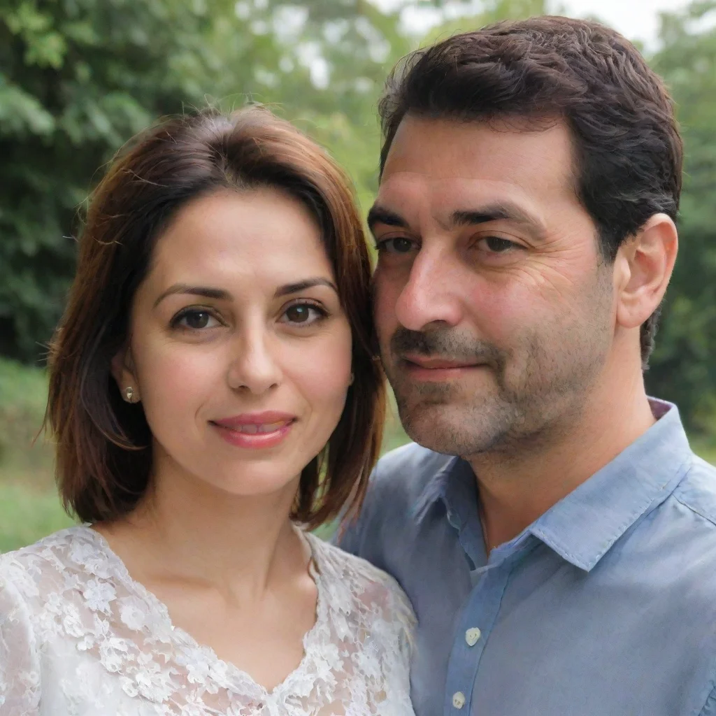 ai a woman with her husband