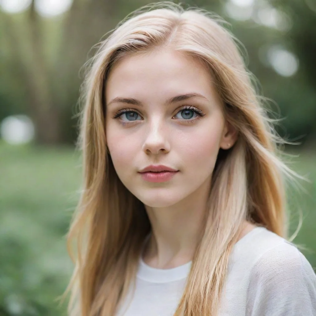 ai a young beautiful white girl