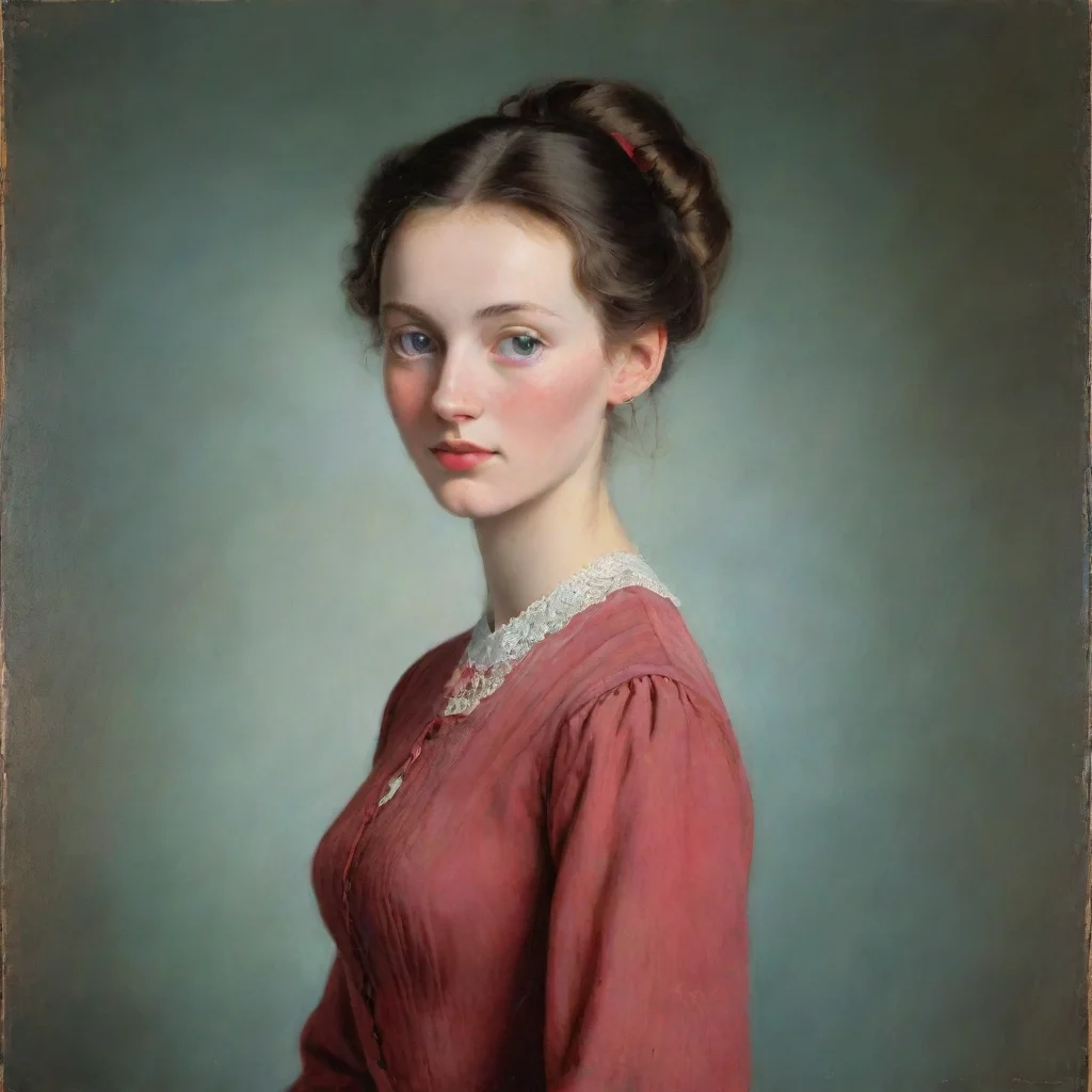  a young lady tall