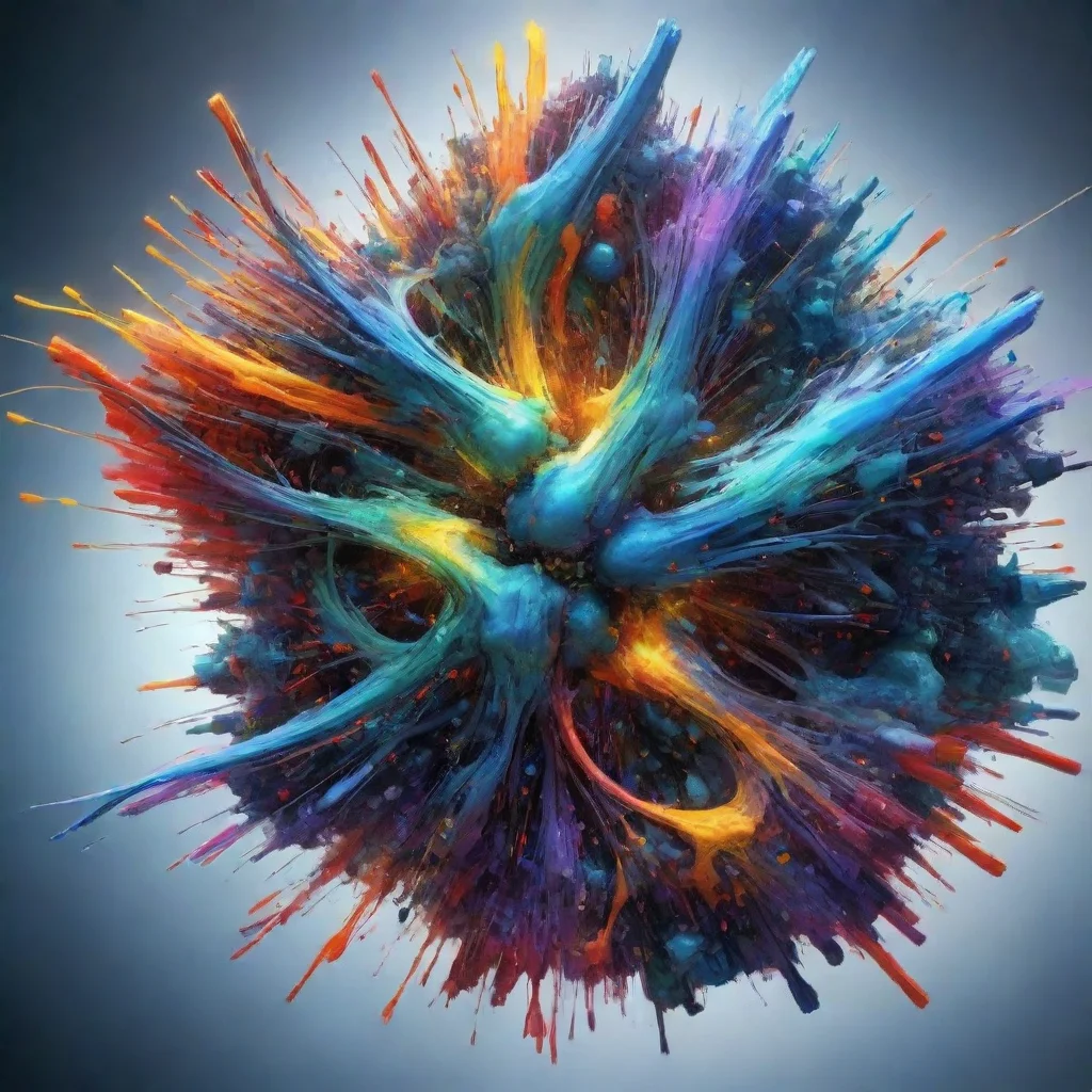 ai abstract inspired bioinformaticsai and quantum representationsconfident engaging wow artstation art 3 wide