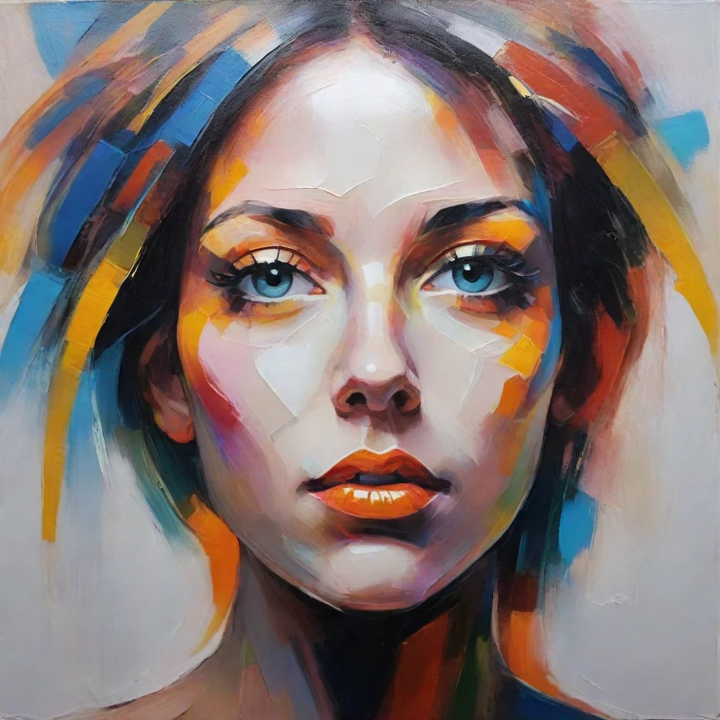 ai abstract portrait