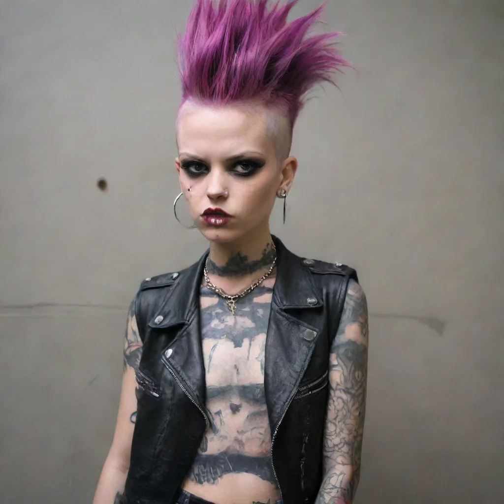ai abueka punk sobre una jeringa amazing awesome portrait 2