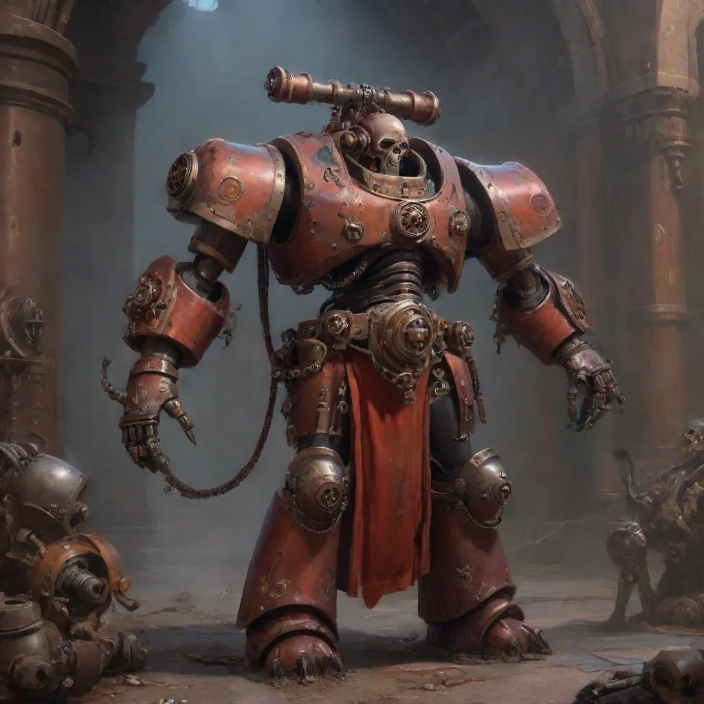 ai adeptus mechanicus confident engaging wow artstation art 3