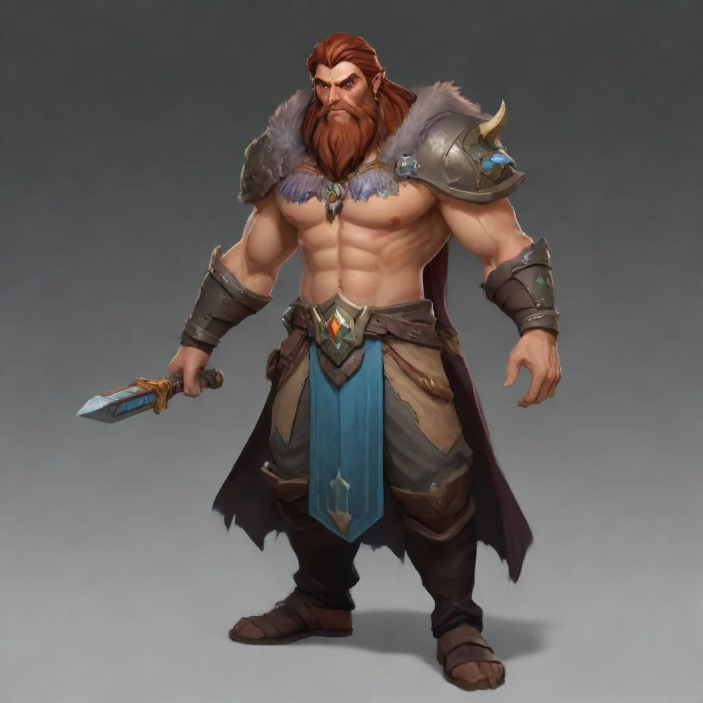 ai adoptable character confident engaging wow artstation art 3 tall