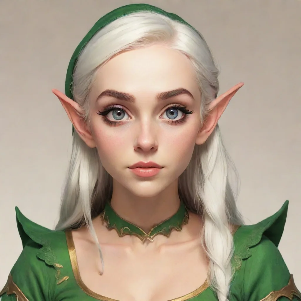 ai aesthetic character elf comic book