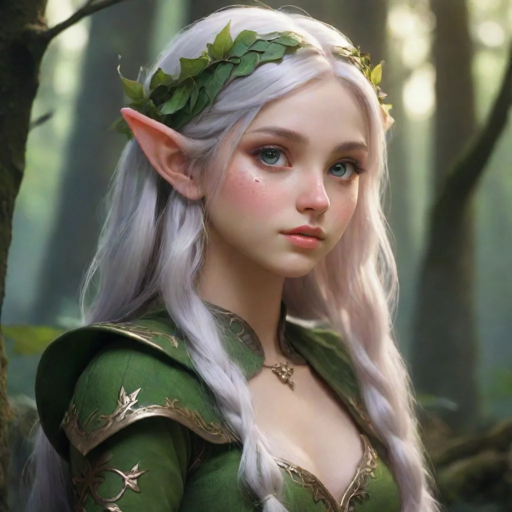 ai aesthetic character elf fantasy