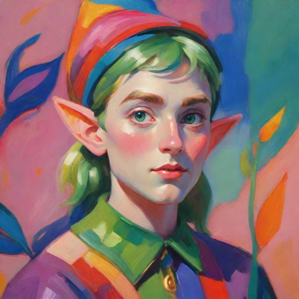 ai aesthetic character elf fauvist