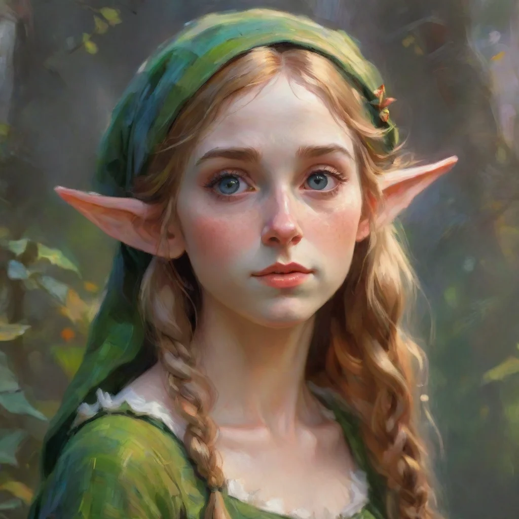 ai aesthetic character elf impressionist