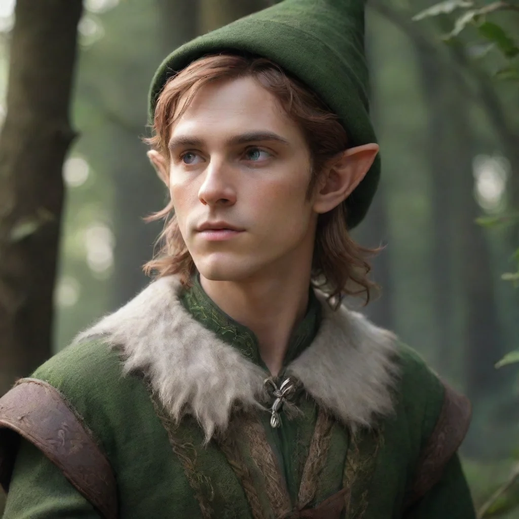 ai aesthetic character elf masculine