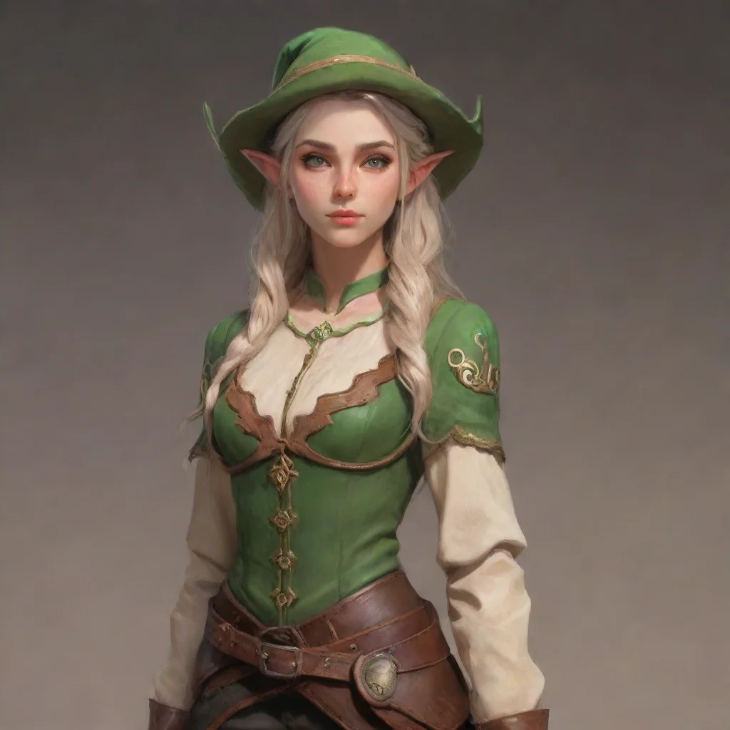 ai aesthetic character elf western