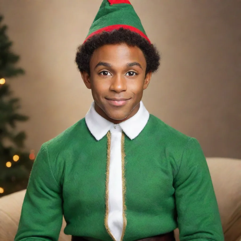 ai african american elf good looking trending fantastic 1