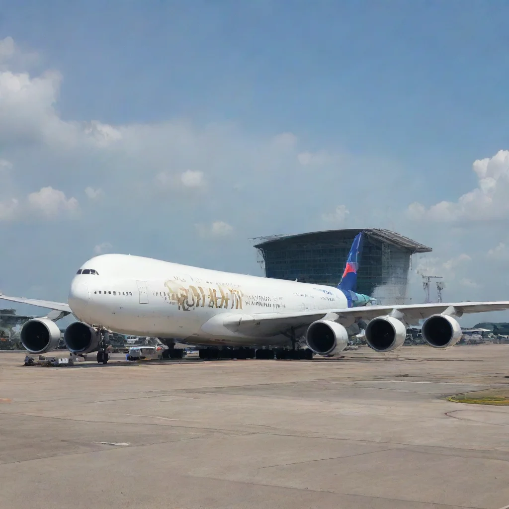 ai airbus a380 at gate in mia air8 good looking trending fantastic 1