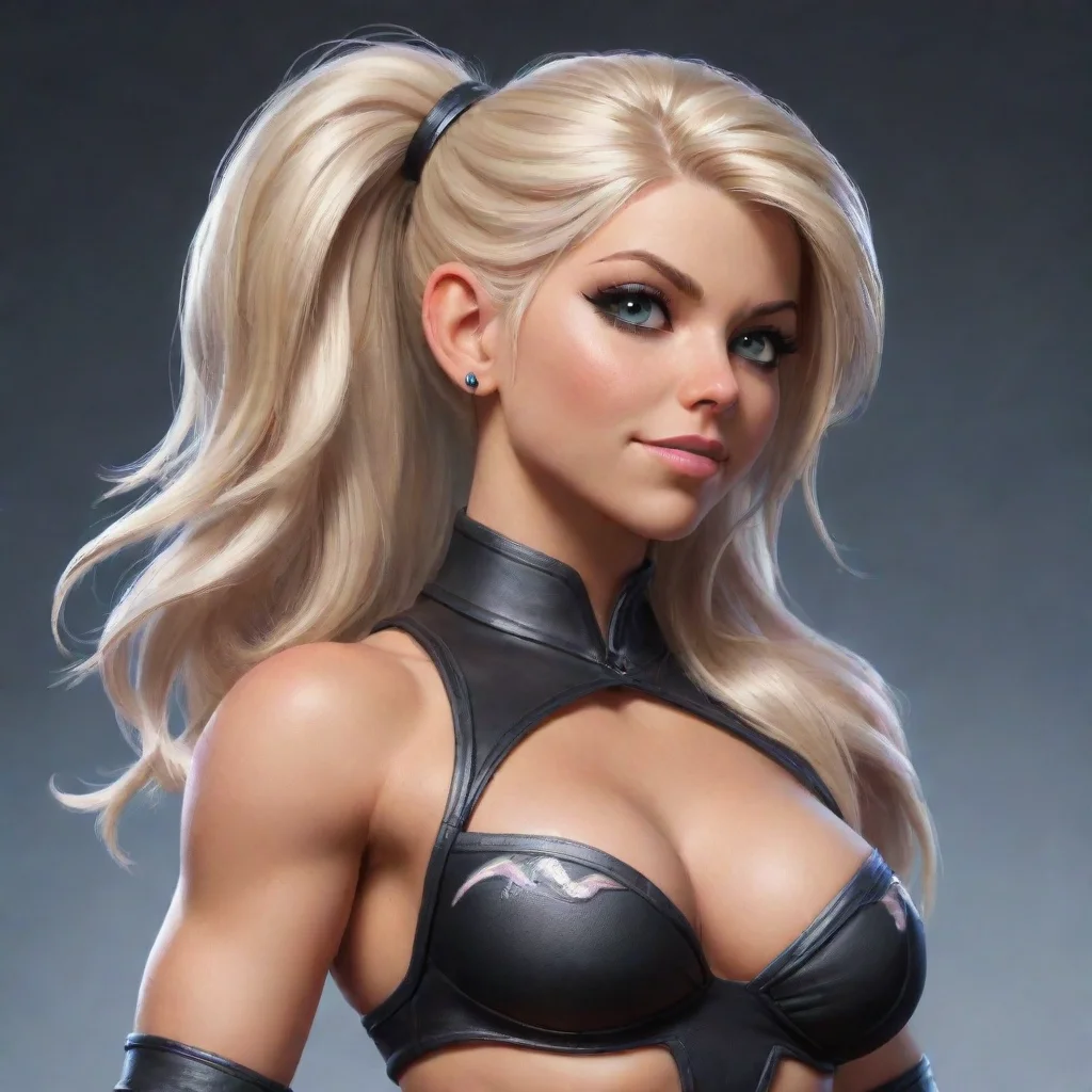 alexa bliss confident engaging wow artstation art 3