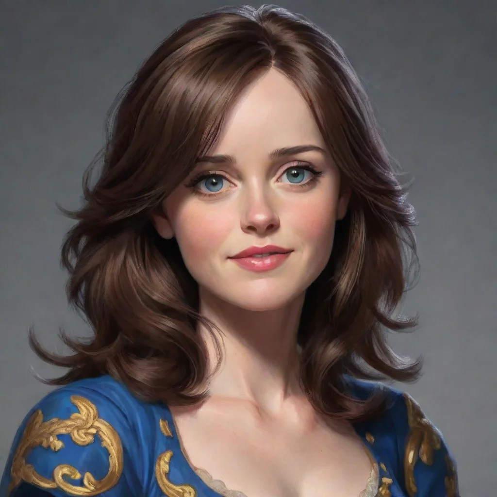 ai alexis bledel confident engaging wow artstation art 3